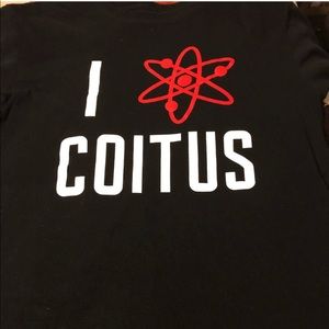 Big Bang Theory Cotton t-shirt adult size medium